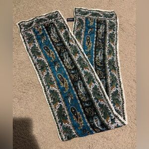 Vintage Axcess Multicolor Paisley Scarf